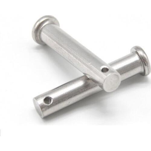 1pcs M10 Stainless Steel 304 Cylindrical With holes Pin Locating Dowel 60-120mm length