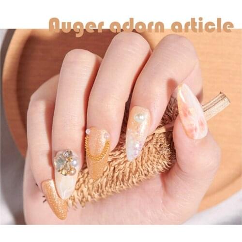 12 Grids Nail Art Rhinestones Decorations Multi-Shape Nails Ornaments Manicure Decor DIY Crafts Accessories for Salon Home Use