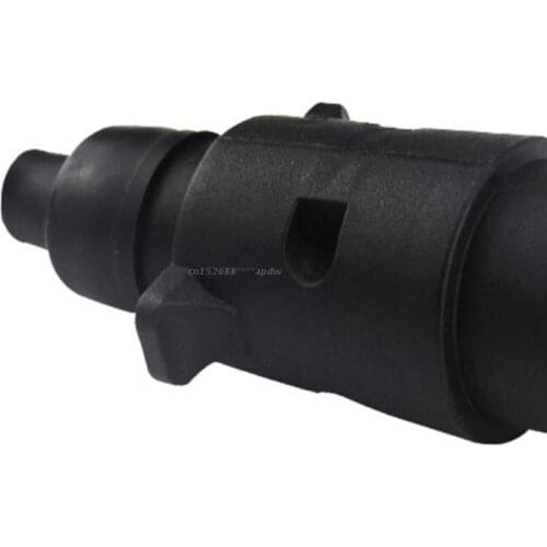 12V 7 Way Round Standard European Car Plug Connector Plastic 7 Pin Socket Plugs For Trailers RVs