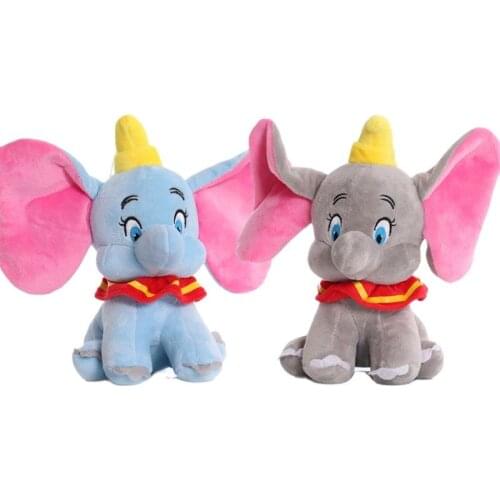 13/23cm Dumbo Kawaii Stuffed Dolls Toys for Girl Cute Elephant Animals Plush Toys Kids Birthday Xmas Gift