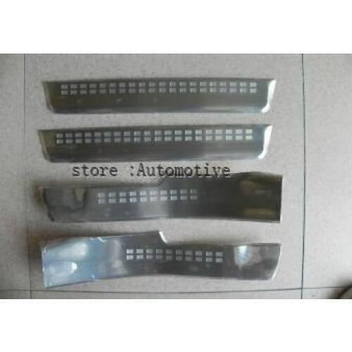 Stainless Steel Side Inner Door Sill Scuff Plate Trim 4pcs Fit For Volvo XC60 2008 2009 2010 2011 2012 bhj