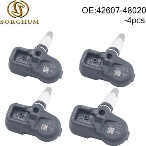 42607-48020 TPMS Tire Pressure Monitor Sensor For Lexus RX450h LX570 RX450hL For Toyota Land Cruiser VX-R VX Base VXR 433Mhz