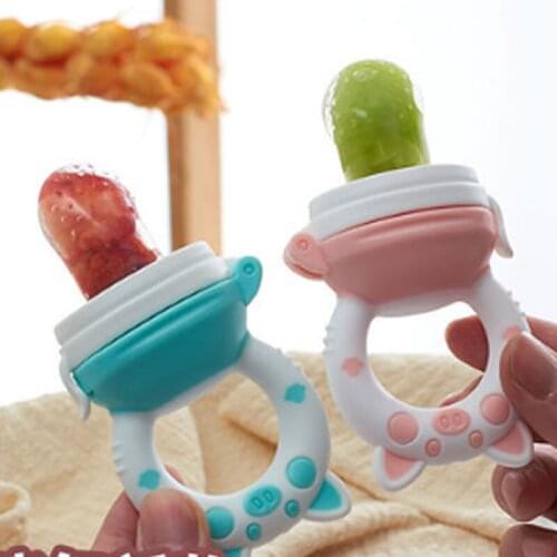 Baby Pacifiers Feeder Bottle Kids Fruit Feeder Babies Nipples Feeding Safe Baby Supplies Nipple Teat Pacifier Bottles