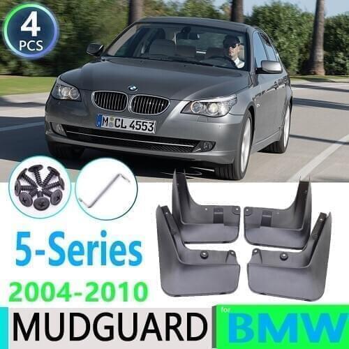 For BMW 5 Series E60 2004~2010 2005 2006 2007 2008 2009 Car Fender Mudguard Mud Flaps Guard Splash Flap Car Accessories