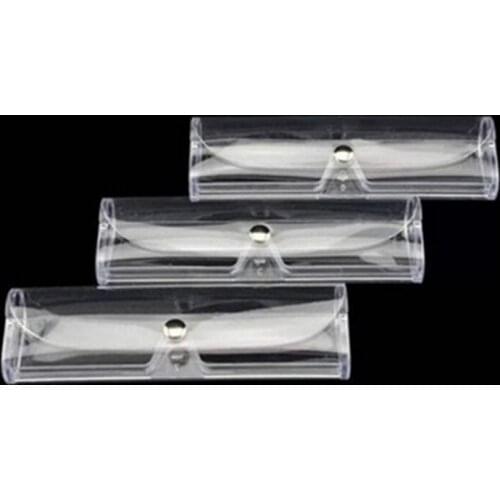 Wholesale 20PCS/Lot Glasses Case Fashion Personality Plain Glass Spectacles Storage Box Multifunctional Glasses Box