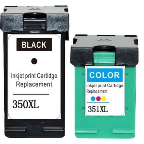 2PK Compatible Ink Cartridge 350xl 350 xl 350 for HP Photosmart C4480 C4280 C4580 C5280 Officejet J5780 J5730 J5780 J5785 J5790