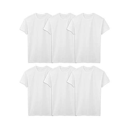 New Mens Short Sleeve Workout Shirt Cotton Casual Short