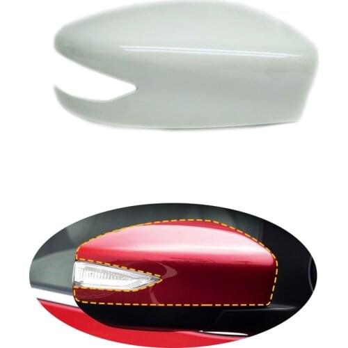 For Nissan Tiida 2016 2017 2018 Car Outside Rearview Mirror Cover Rear View Mirror Housing Cap Reversing Mirror Shell