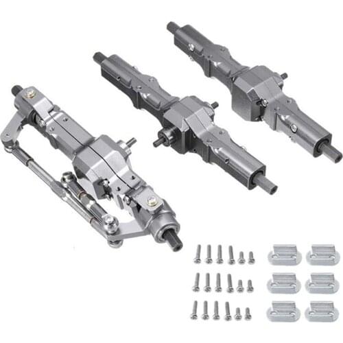 Metal Front Middle Rear Bridge Axle GearBox for WPL B16 B36 FY004 1/16 RC Car Truck Upgrade Parts Accessories