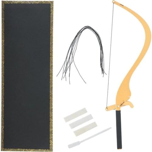 Microblading Marker with 10pcs Thread Lines Eyebrow Design Measuring Ruler Set Permanent Makeup Supplies