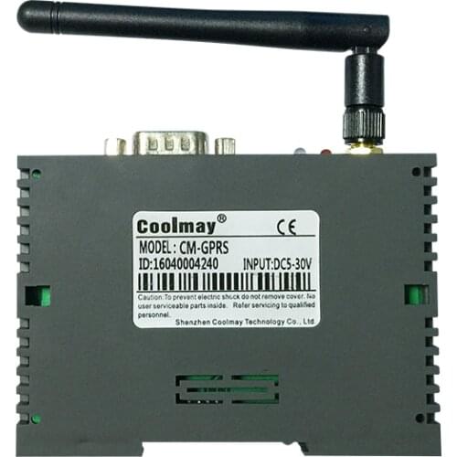 PLC Remote Control Module RS232 RS485 to GPRS for PLC HMI Communication, GPS Function Optional