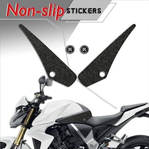 Motorcycle Tank Pad Tank grip friction protector Non-slip decals Waterproof sticker Knee Pads for HONDA02012-2016 CB1000R