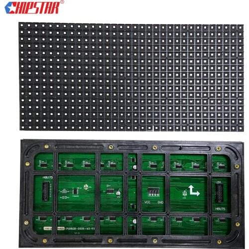 Outdoor RGB Matrix Advertising Display SMD3535 Full Color P10 LED Module 320*160mm