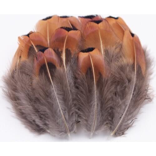 Hot Selling 10 pcs Pretty Natural Pheasant Feathers 4-8 cm DIY Jewelry Christmas Holiday Decoration