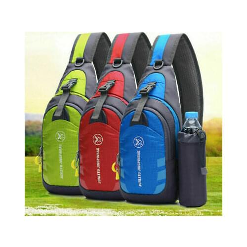 Newest Arrival Mens Women Waterproof Small Chest Bag Pack Travel Sport Shoulder Sling Backpack Crossbody Bags Gift