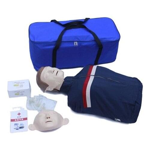 Half-body Pulmonary Resuscitation Simulator CPR Medical Training model Emergency Training