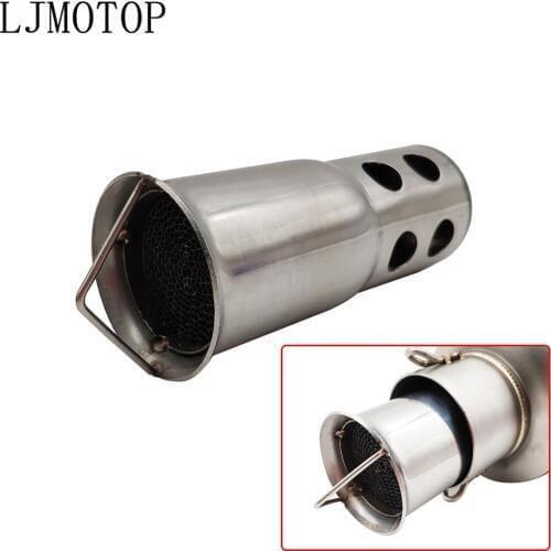 Motorcycle Can DB Killer Silencer Noise Sound Eliminator Exhaust Muffler For Triumrh 675 STREET TRIPLE AMERICA BONNEVILLE T120