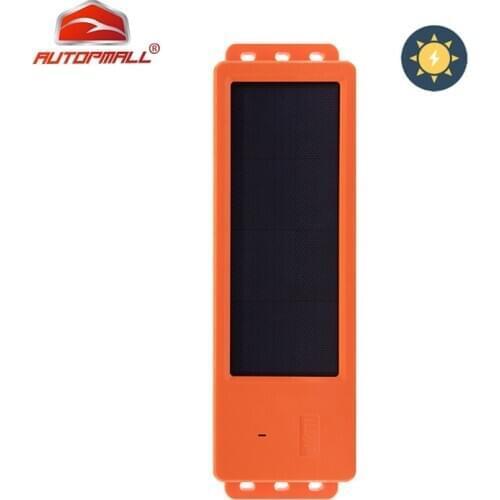 Waterproof solar gps tracking device car real time 10000mah gps vehicle tracker