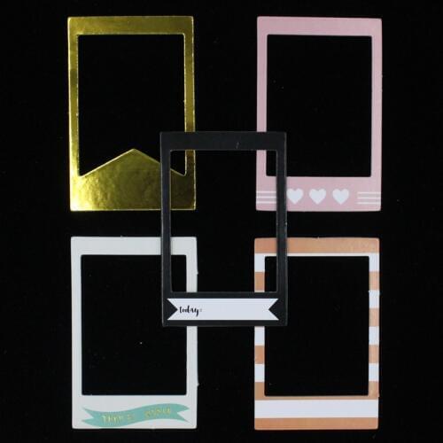 YPP CRAFT Lovely Snappy Frames Sticker for Scrapbooking/ DIY Crafts/ Card Making Decoration