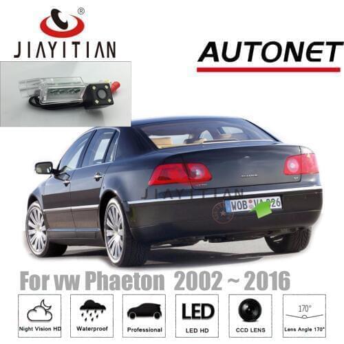 JIAYITIAN Rear Camera For Volkswagen vw Phaeton 2002 2005 2008 2012 2016 CCD Night Vision Backup camera license plate camera