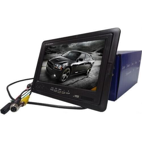 LCD 7 Inch Rearview Monitor For Bus Truck Heavy Duty Vehicle