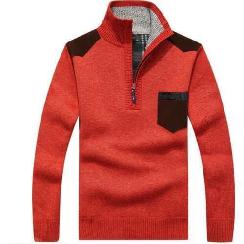 ZOEQO Men's Pullovers With Zip