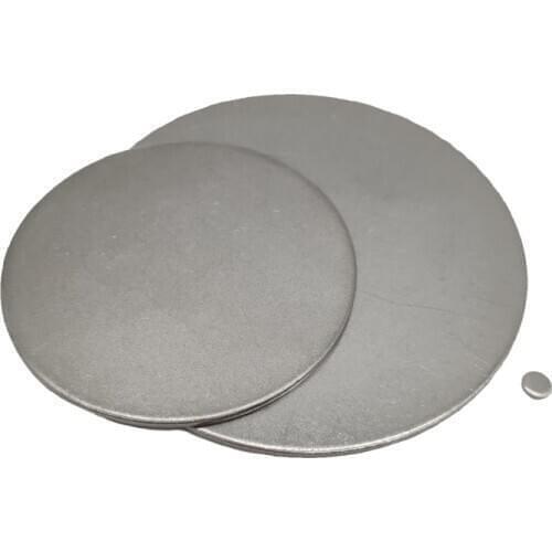 5pcs stainless steel circular plate disc plate ss304 circular flat-plate round corrosion resistant disk sheet laser cutting
