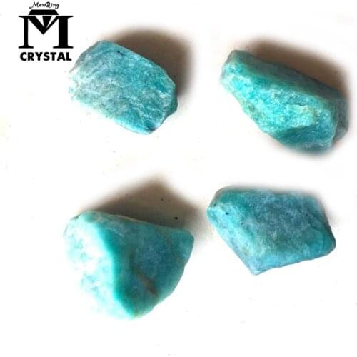 50g Natural Amazonite Crystal Gravel Rock Quartz Raw Gemstone Mineral Specimen Garden Decoration Energy Stone healing crystal