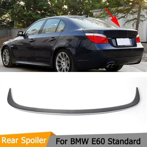 Car-Styling Carbon Fiber auto car duckbill spoiler for BMW E60 2004-2010