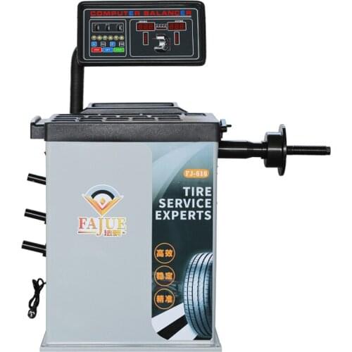 220V Tires Balancer Fully Automatic Small And Medium Sedan Car Balance Machine High Precision Mute Tires Balance Equipment 250W