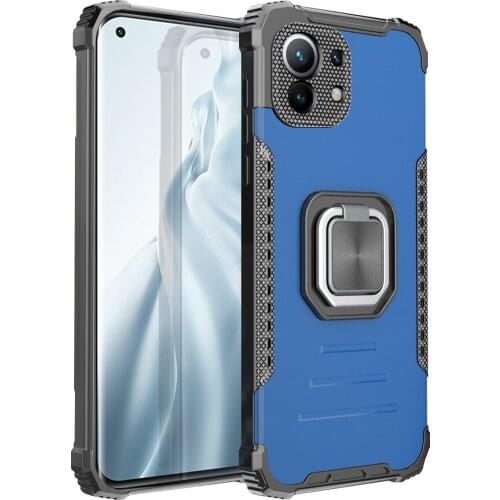 Business with Finger Ring Kickstand Hard Case for Iphone 6 7 8 Plus 12 11 Pro Max X Xs XR ES Anti-drop Back Cover