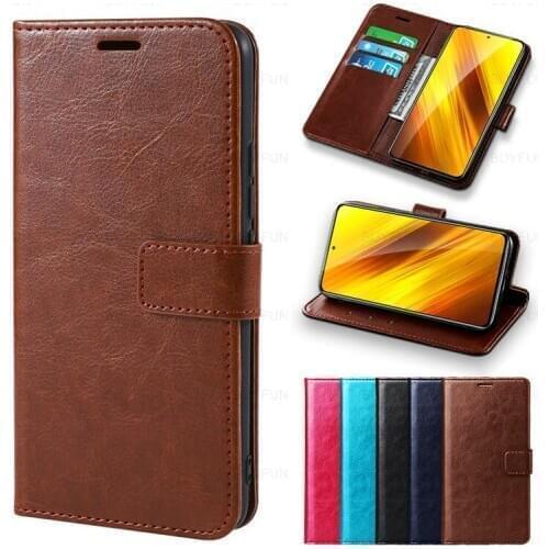 Poco-x3 nfs case book style leather magnetic flip phone covers for xiaomi pocophone poco x3 x 3 nfc case pocox3 stand coque capa