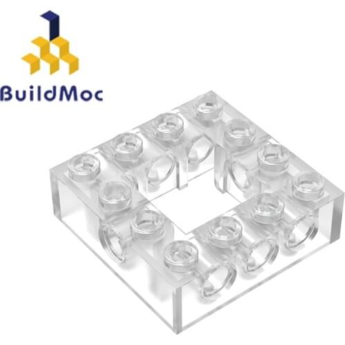BuildMOC Compatible Assembles Particles 32324 4x4 For Building Blocks Parts DIY LOGO Educational Cre