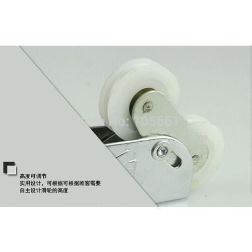 Aluminum alloy doors and windows sliding parts pulley old aluminum alloy window fittings pulley type 90 wheel