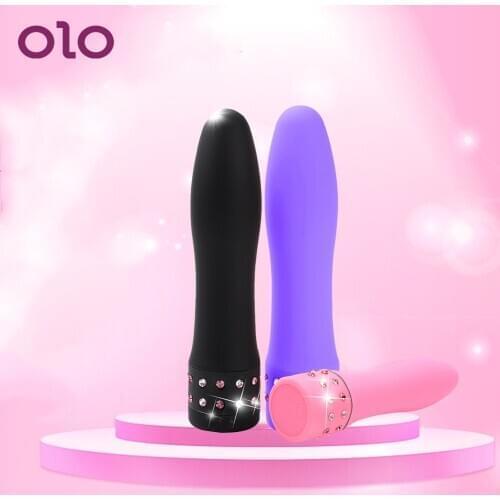 OLO Adult Product Faloimitator Vibrating Dildo realistic Diamond bullet vibrator AV Stick Clitoris stimulator Multispeed