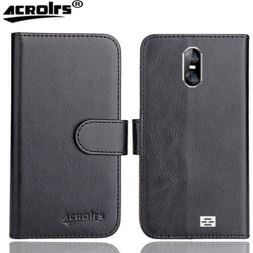 HomTom C13 Case 6 Colors Dedicated Leather Exclusive Special Crazy Horse Phone Cover Cases Credit Wallet+Tracking