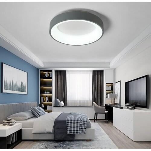 Classic Ceiling lamp Modern led Ceiling Lights for living Room Bedroom Study Room Corridor Grey or White Color Lighting Lights