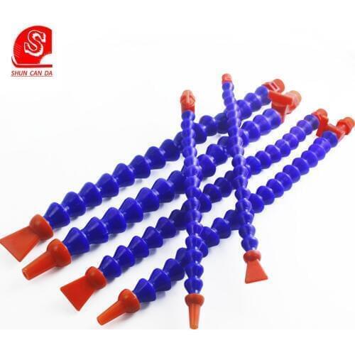 300mm 700mm Round Nozzle Plastic Flexible Water Oil Coolant Pipes Hoses with Switch For CNC Machine Lathe Milling Cooling Tube