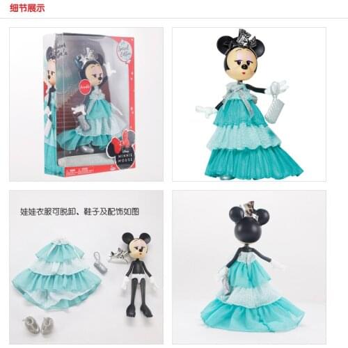 Disney Mickey Special Edition Doll Figure Figure Collection Children Girl Play House Dress Up Toys Gift