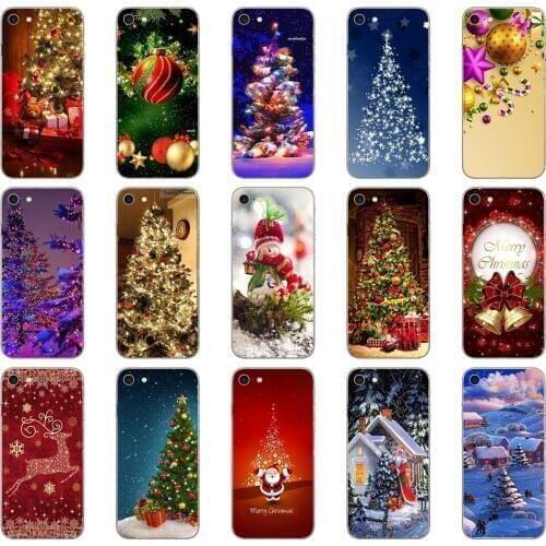 302DD Merry Christmas Soft Silicone Cover Case for iphone 5 5s se 6 6s 8 plus 7 7 Plus X XS SR MAX case