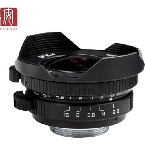 Wholesale camera lenses for M43 four thirds mirrorless cameras 8mm F3.8 fisheye lens