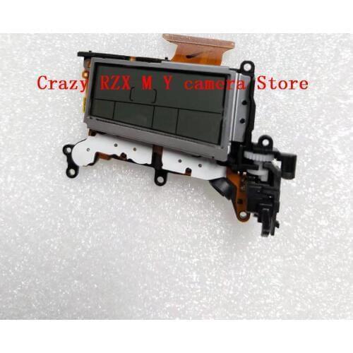 Original Top cover LCD assy with Shoulder screen and Push button switch Repair parts for Canon For EOS 80D