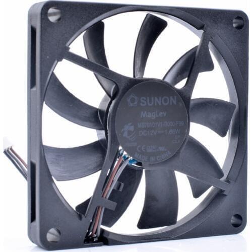Brand new original MB70101V1-D000-F99 7cm 7010 12V 1.66W ultra-thin projector cooling fan