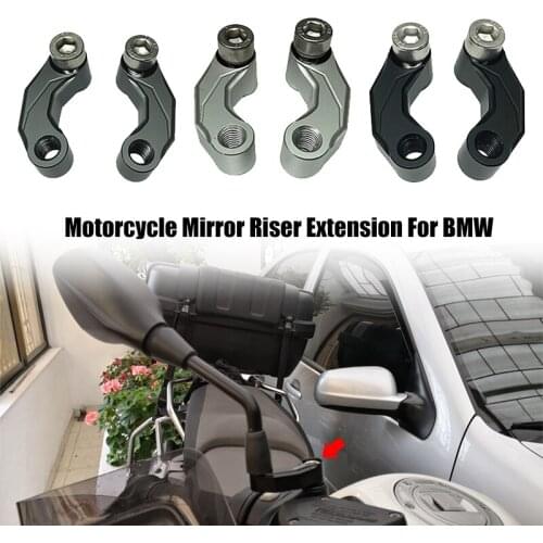 R1200GS Mirror Riser Extension Bracket Adapter For BMW R 1200 GS LC ADV R1250GS Adventure GSA R1200R R NINE T Motorcycle Mirror