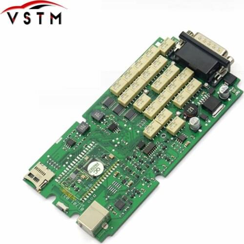 V4.0 TCS Pro OBD2 Bluetooth green board 2015 R3/2016 R1 keygen for CARS/TRUCKS Diagnostic-Tool Better than ELM327 scanner