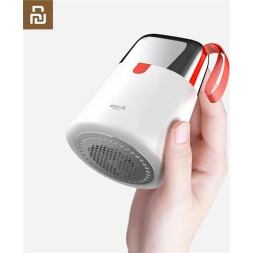 Youpin Deerma 2 In 1 Mini Portable Lint Remover Hair Ball Trimmer Sweater Cut Remover Double head design USB Charge Rechargeable