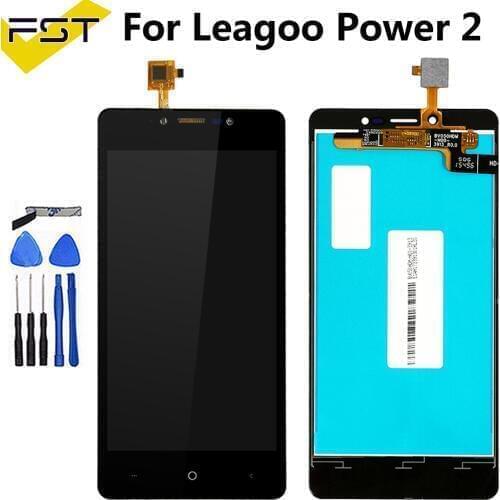 For Leagoo Power 2 LCD Display+Touch Screen Digitizer Assembly Repair Parts lcd sensor for leagoo power 2 pro display screen lcd