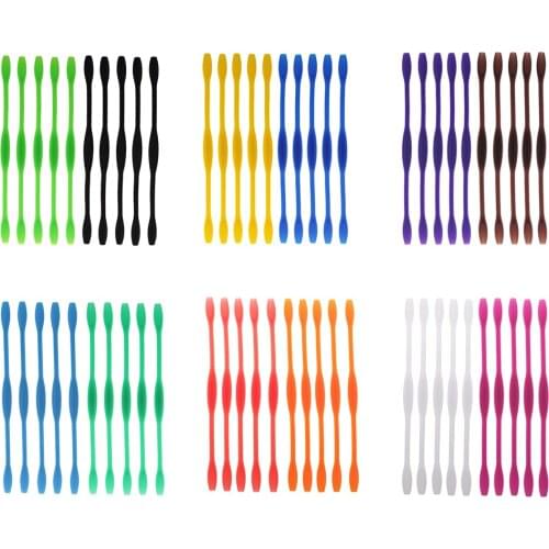 10pcs/Lot Soft Silicone Eyeglasses Strap Sunglasses Sports Band Cord Holder