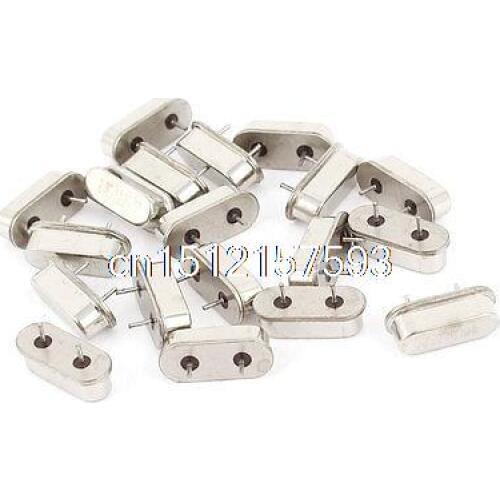 20 Pcs Low Profile 4MHZ 4.000MHZ 2Pin DIP Mount Quartz Crystal Oscillator HC-49S