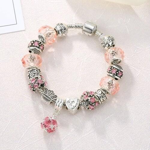 Sohux High quality Silver-plated Snake Chain Charm Bracelet Fit Original Men and European Women Beads Fine Bracelet Jewelry Gift